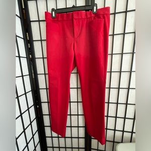 Banana Republic Sloan Pants (Red) Size: 6